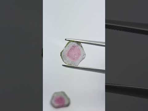 9.35ct Watermelon Tourmalines 10x9mm