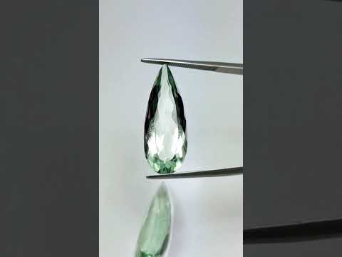 19.70ct Prasiolite pair 26x10.5mm