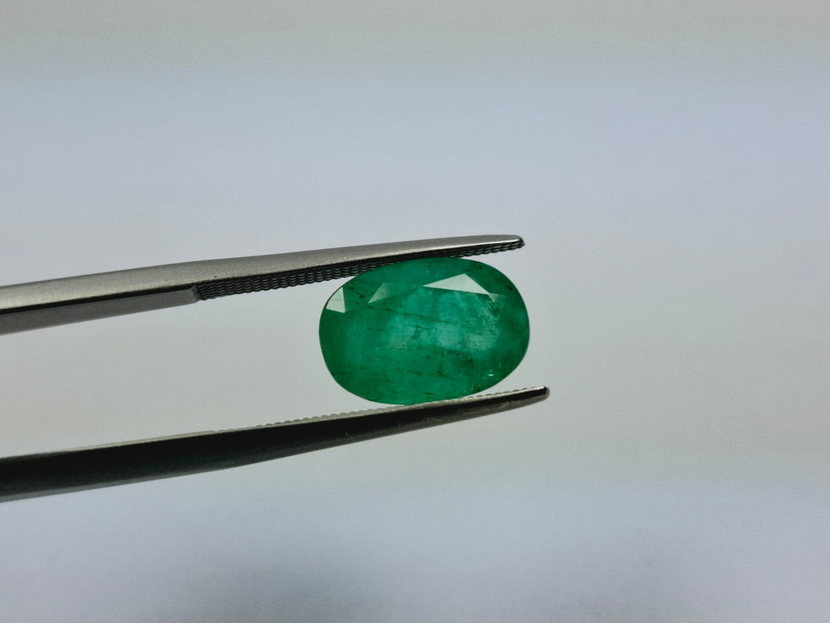 3.40ct Emerald 12x8mm