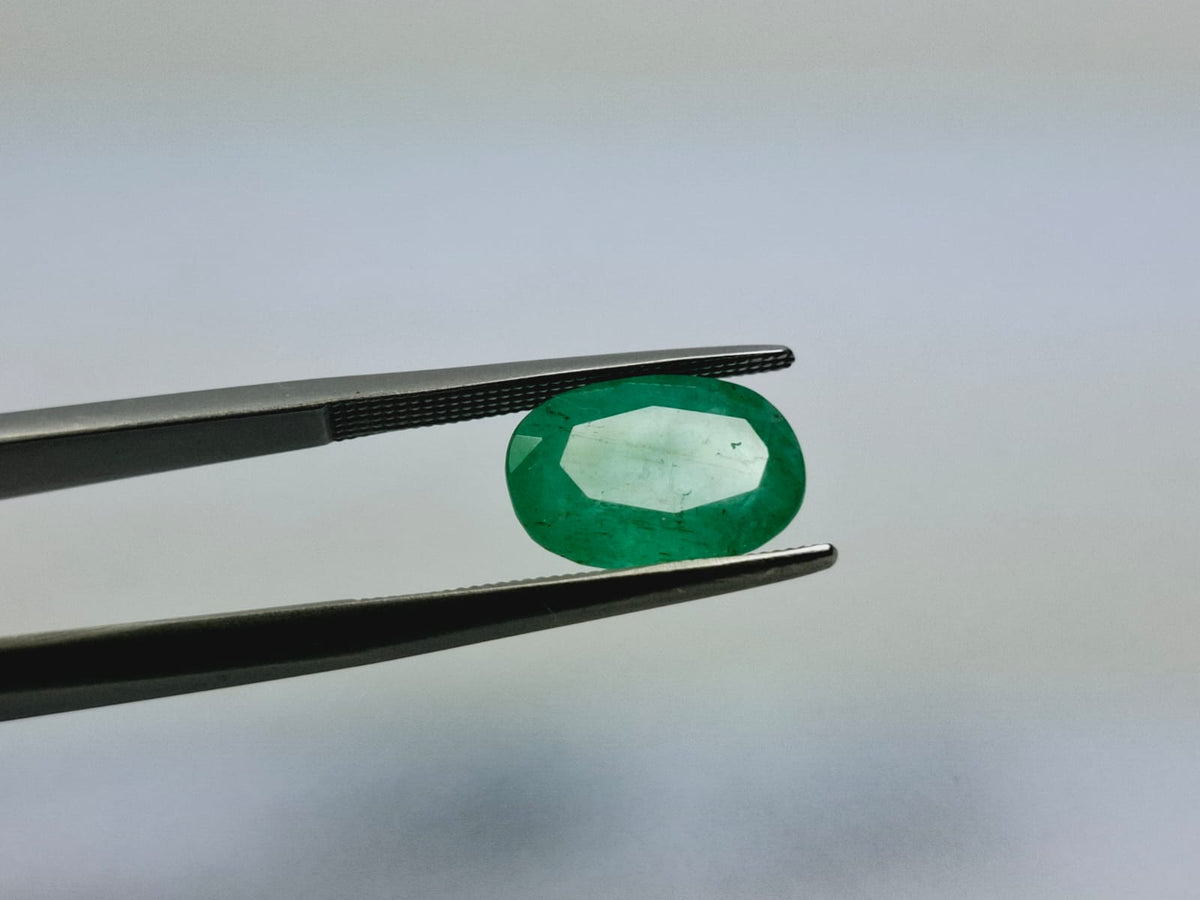 3.40ct Emerald 12x8mm