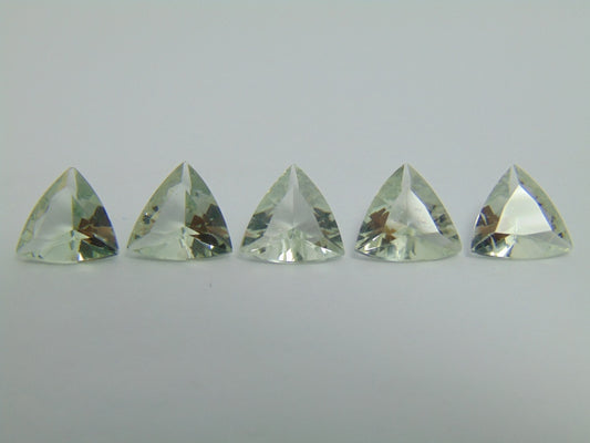 10.40ct Prasiolite Calibrated 9.5mm