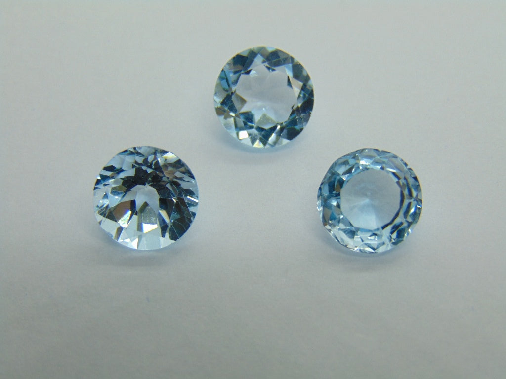 11.85ct Topaz 10mm