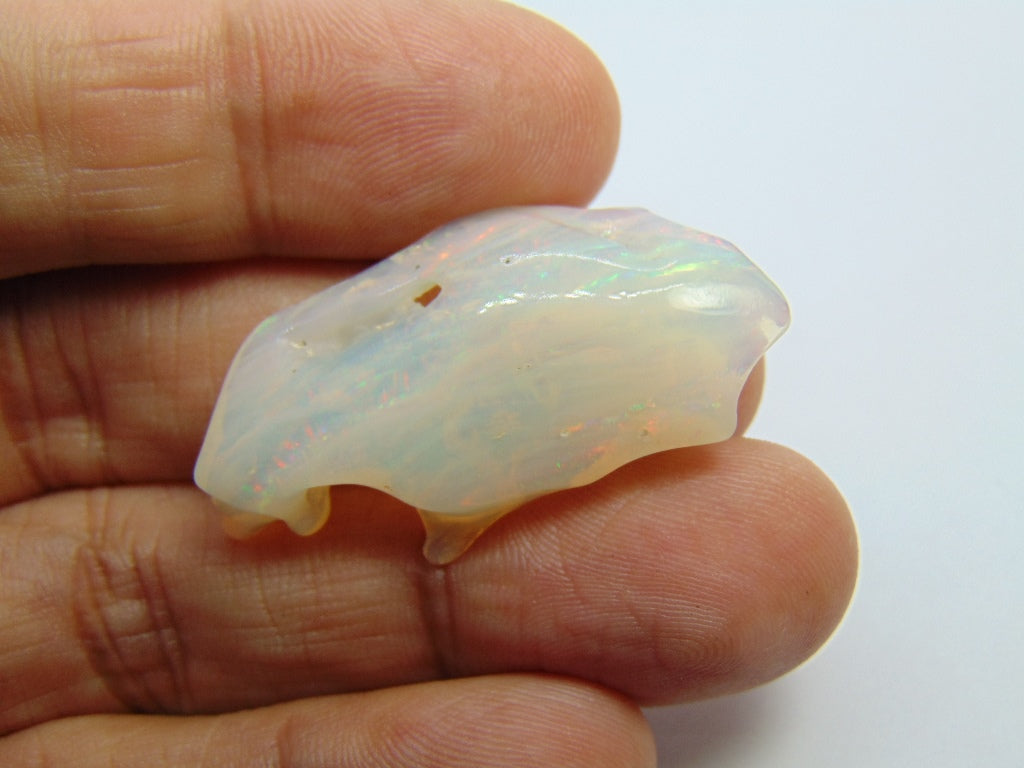 19.80ct Noble Opal Piece Cabochon 39x20mm