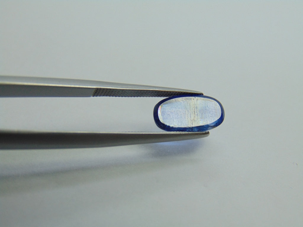 2.85ct Cianite Cabochon 12x6mm