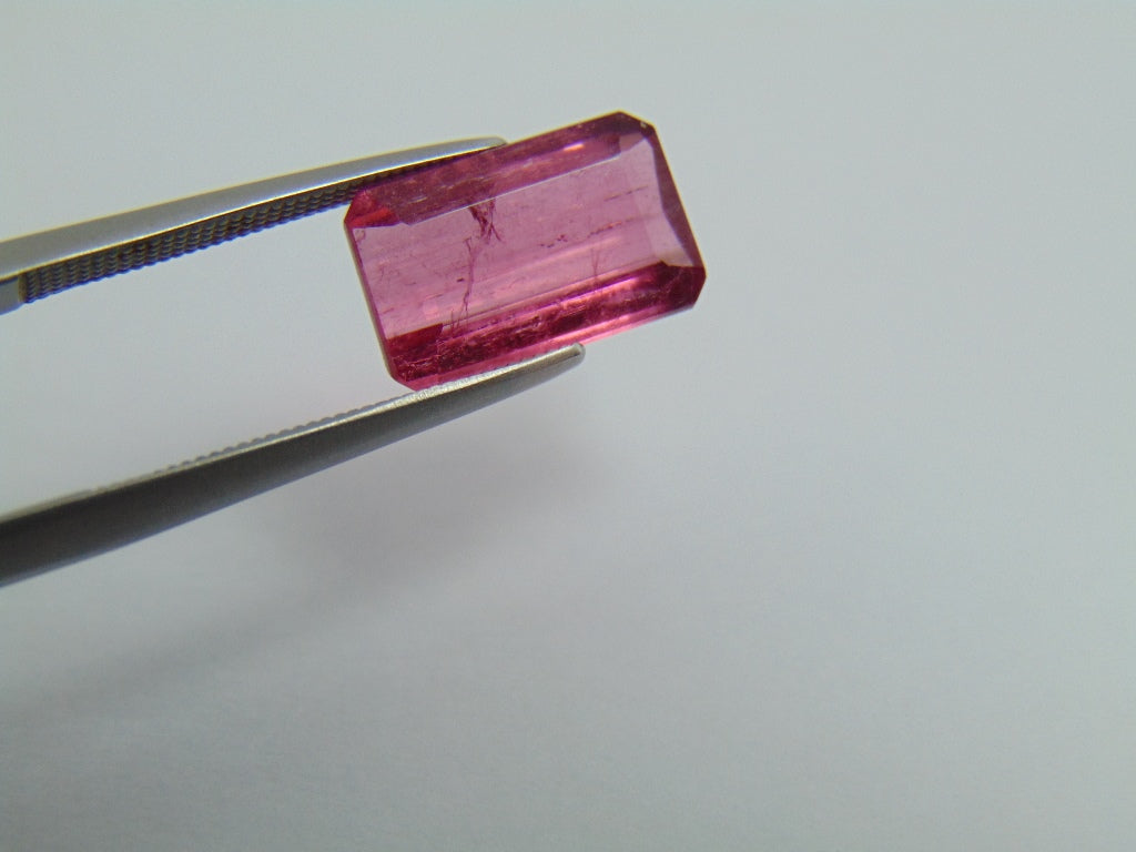 3.75ct Tourmaline Pink 12x8mm