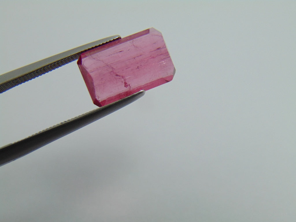 3.75ct Tourmaline Pink 12x8mm