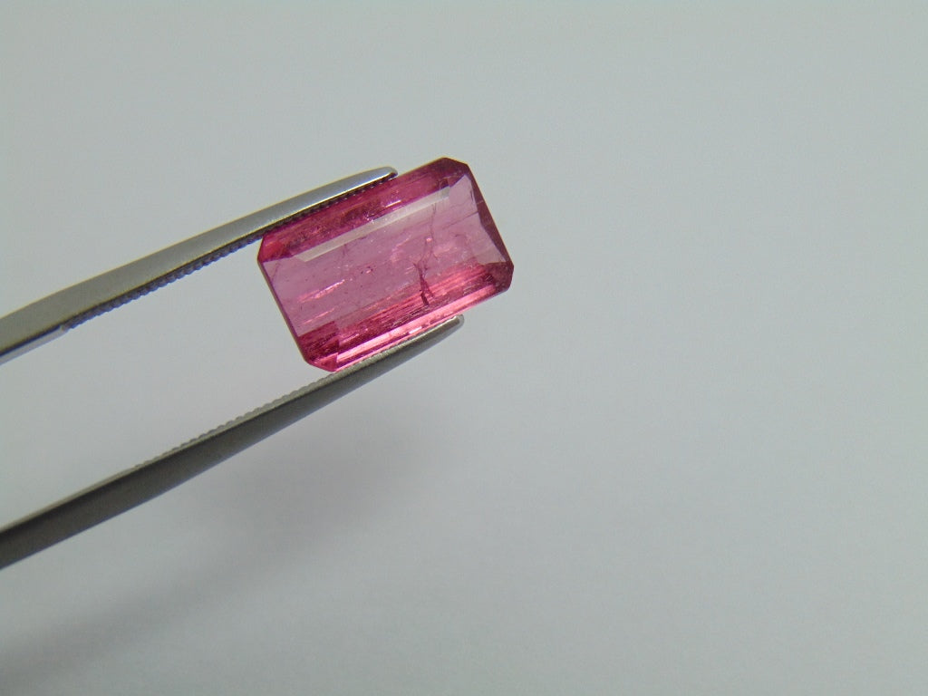 3.75ct Tourmaline Pink 12x8mm