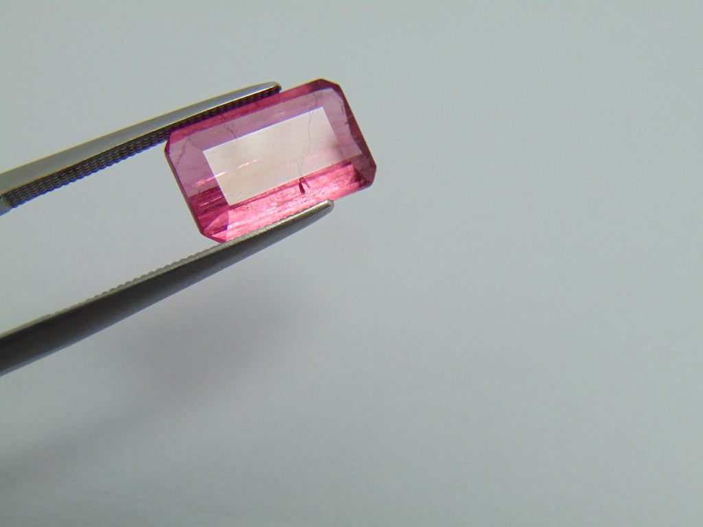 3.75ct Tourmaline Pink 12x8mm
