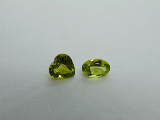 2.10ct Peridot 7mm 7x5mm