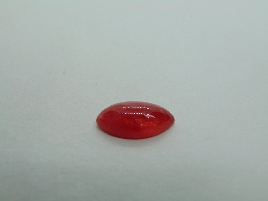 5.10ct Rhodonite Cabochon 15x8mm