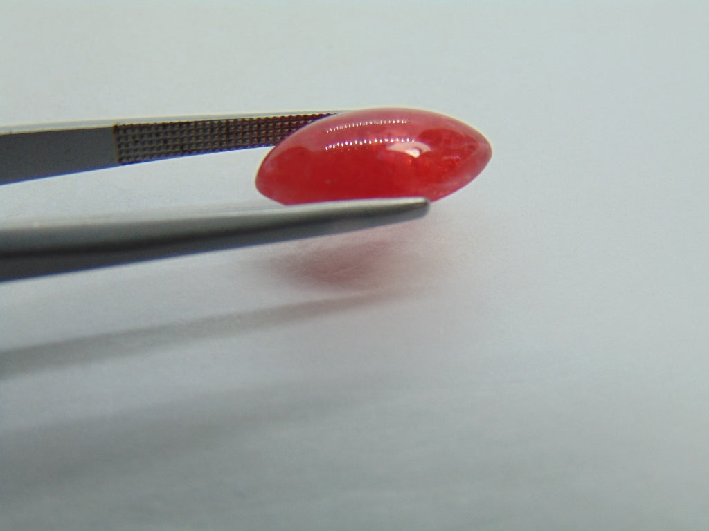 5.10ct Rhodonite Cabochon 15x8mm