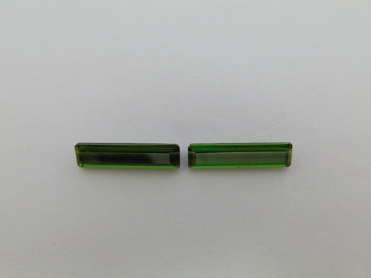 3.70cts Tourmaline Pair 15x14mm