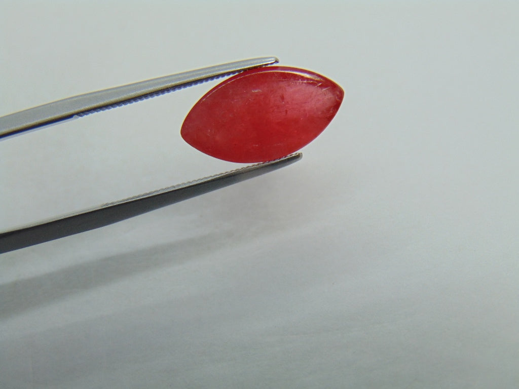 5.10ct Rhodonite Cabochon 15x8mm