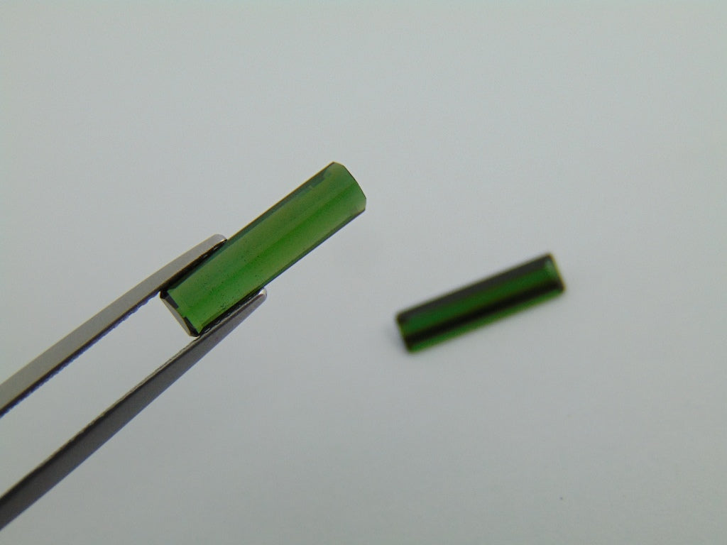 3.70cts Tourmaline Pair 15x14mm