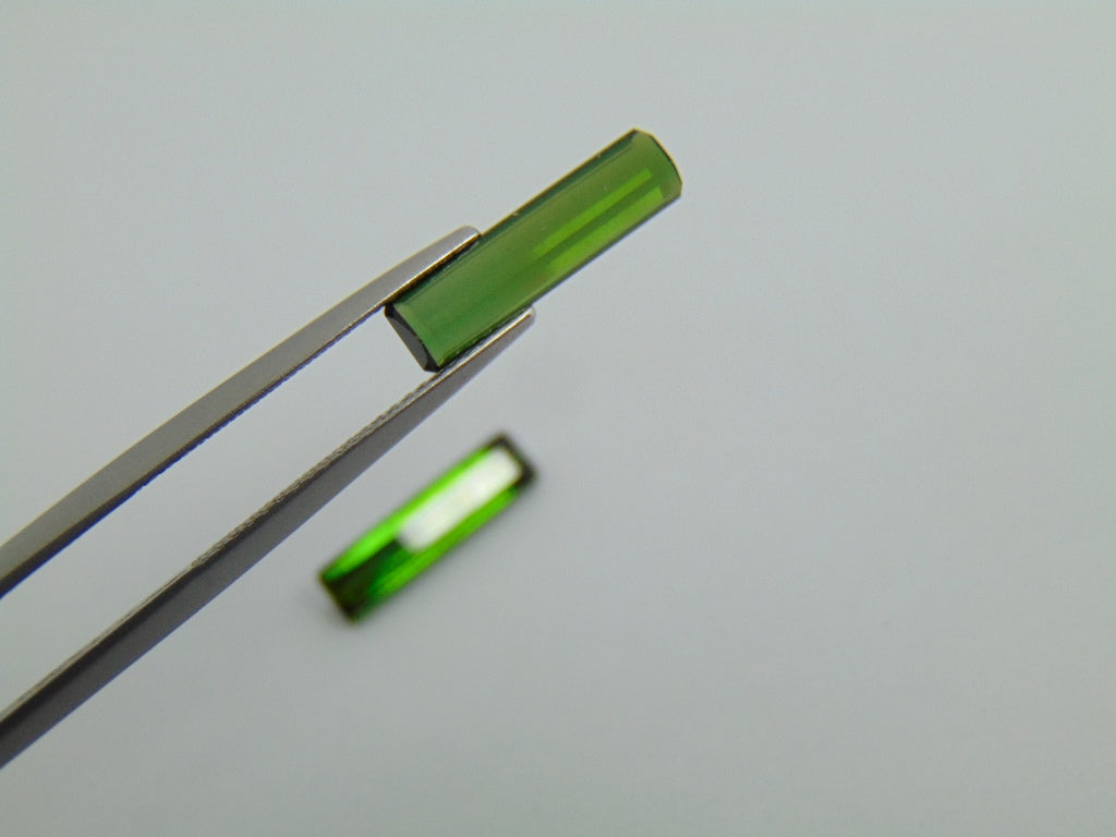 3.70cts Tourmaline Pair 15x14mm