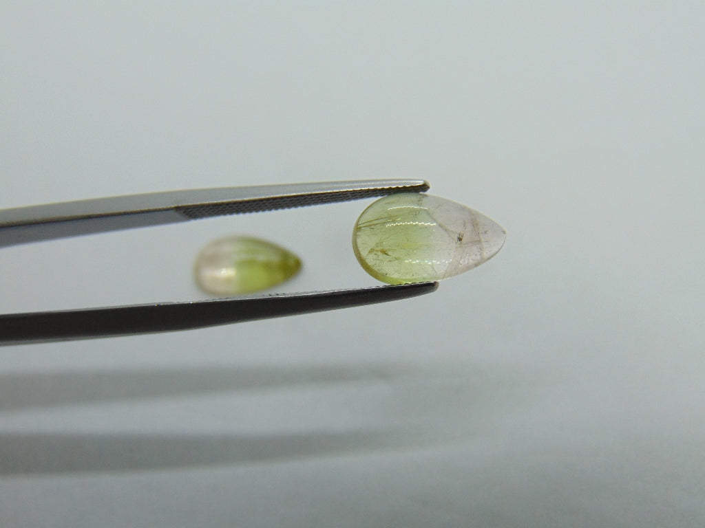 3.88ct Tourmaline Cabochon 11x7mm