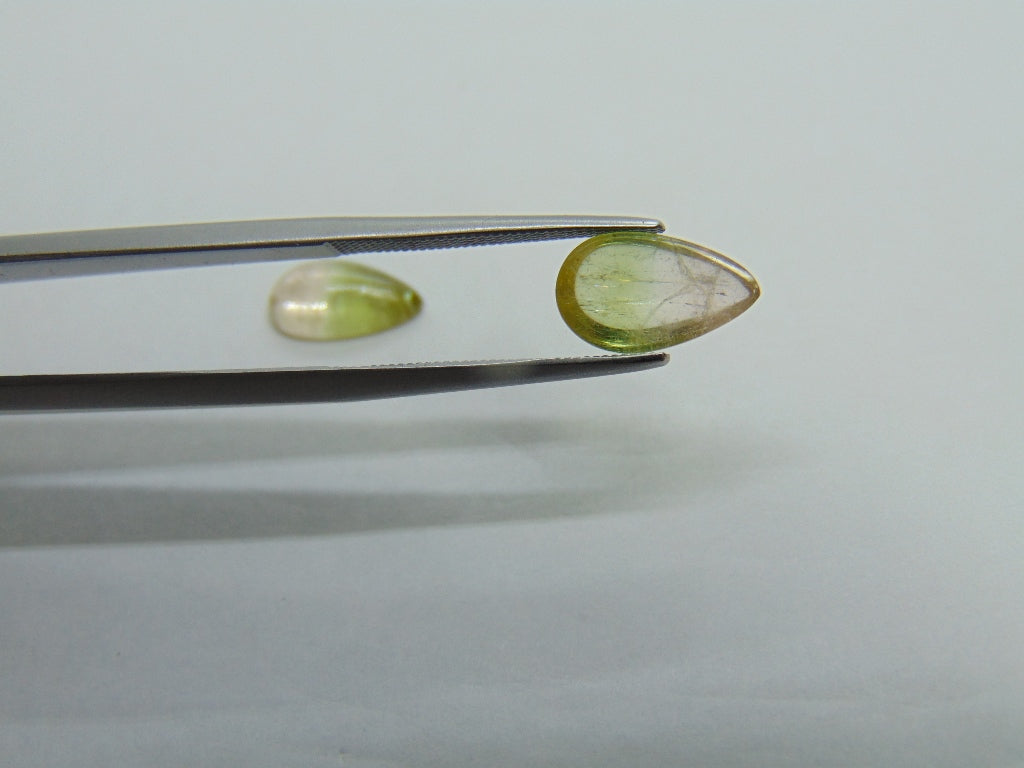 3.88ct Tourmaline Cabochon 11x7mm