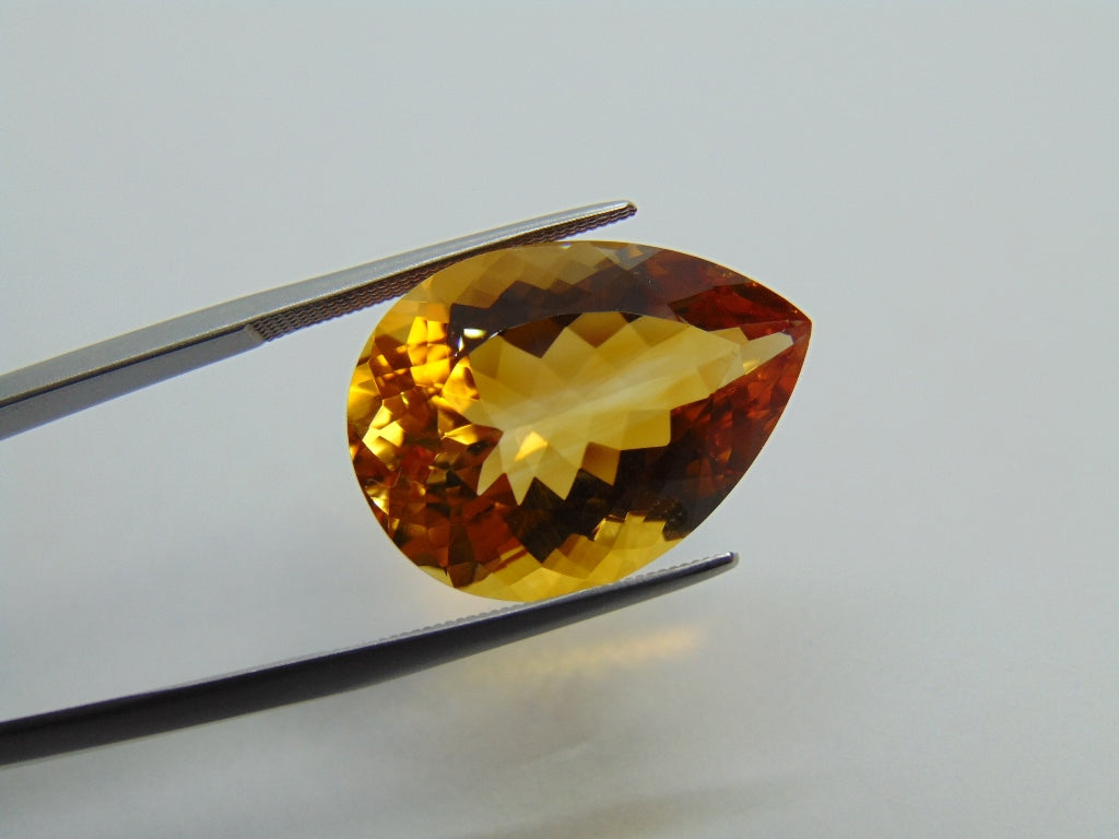19.20ct Citrine 22x16mm