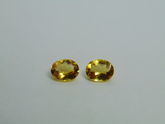 2.90ct Beryl Pair 9x7mm
