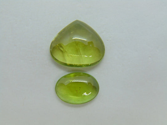 16.90ct Tourmaline Cabochon 18x16mm 14x10mm