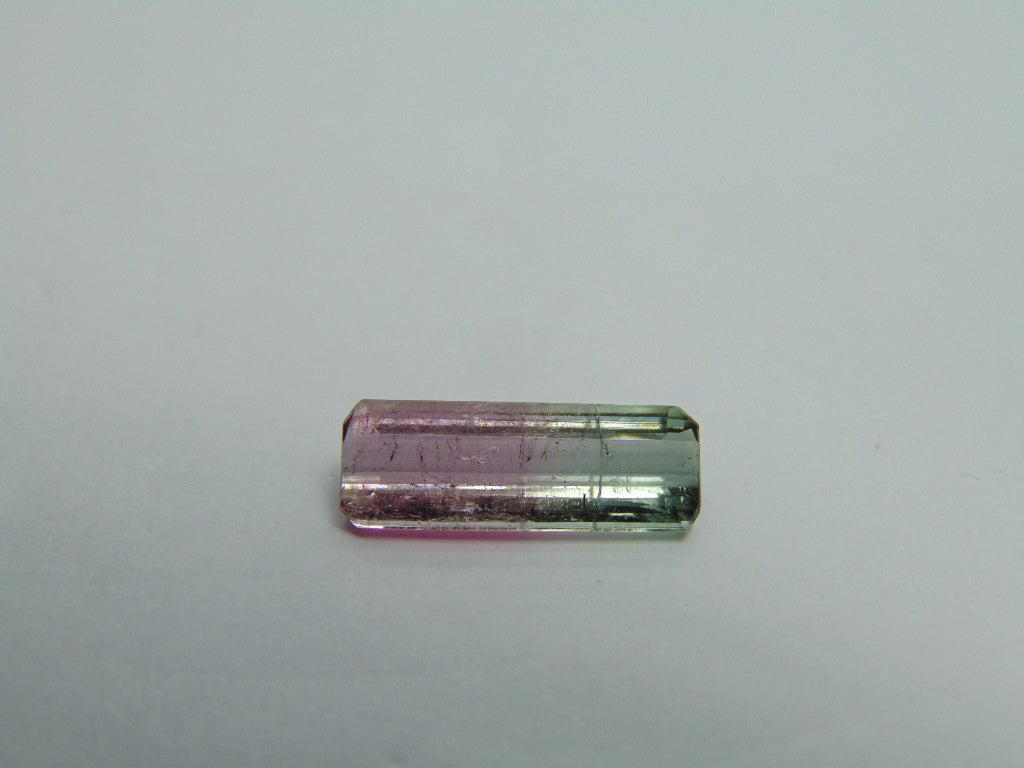 3.08ct Tourmaline Bicolor 16x6mm