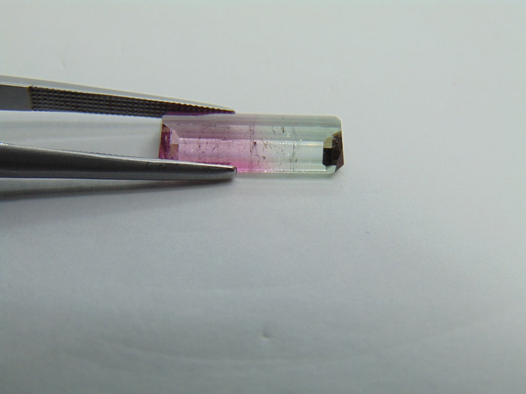 3.08ct Tourmaline Bicolor 16x6mm