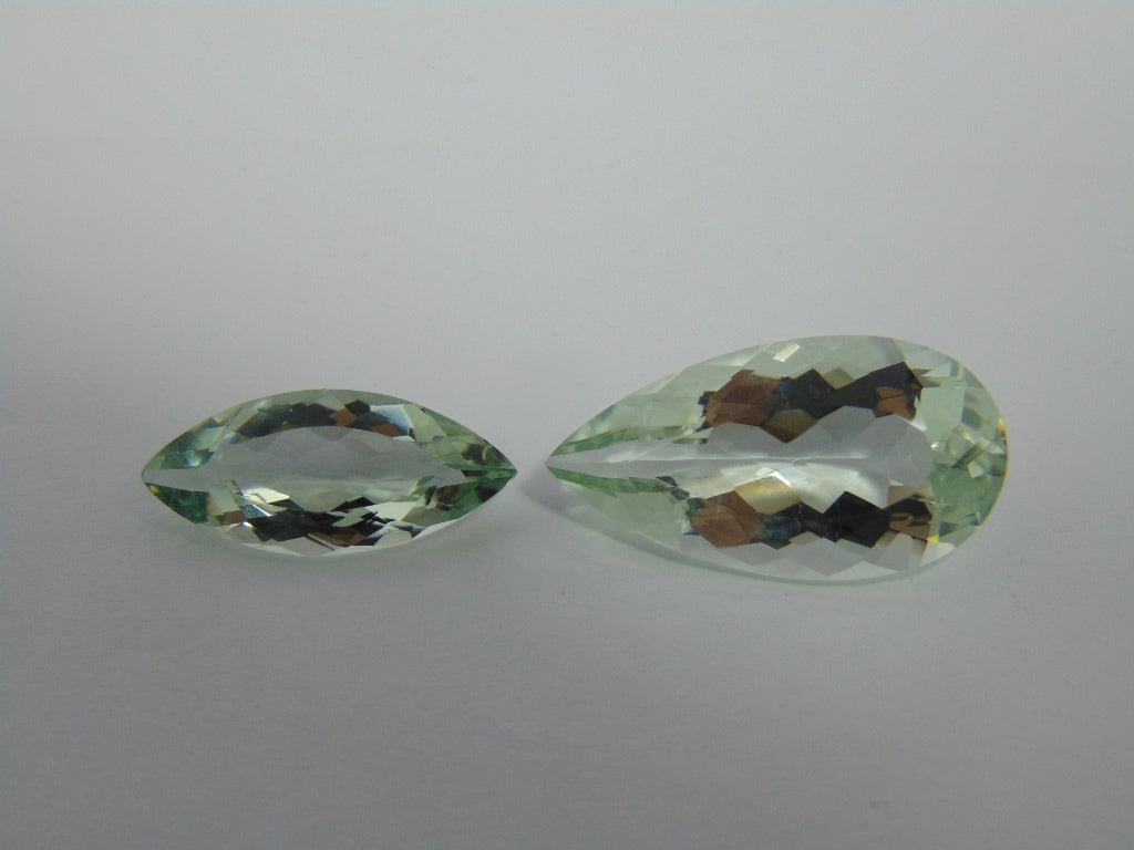 21.60cts Prasiolite