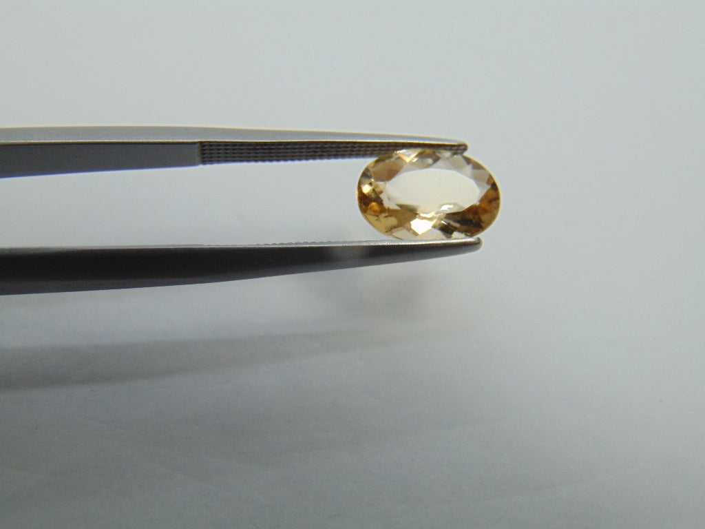 1.65ct Morganite 10x7mm