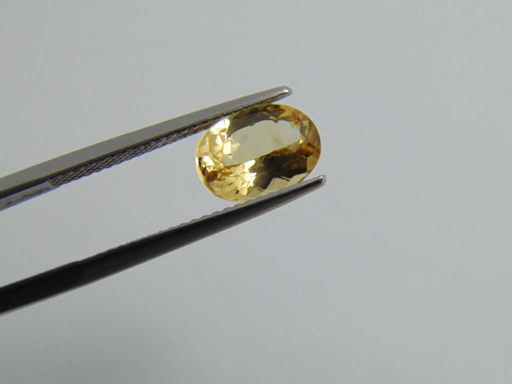 1.76ct Imperial Topaz 10x6mm