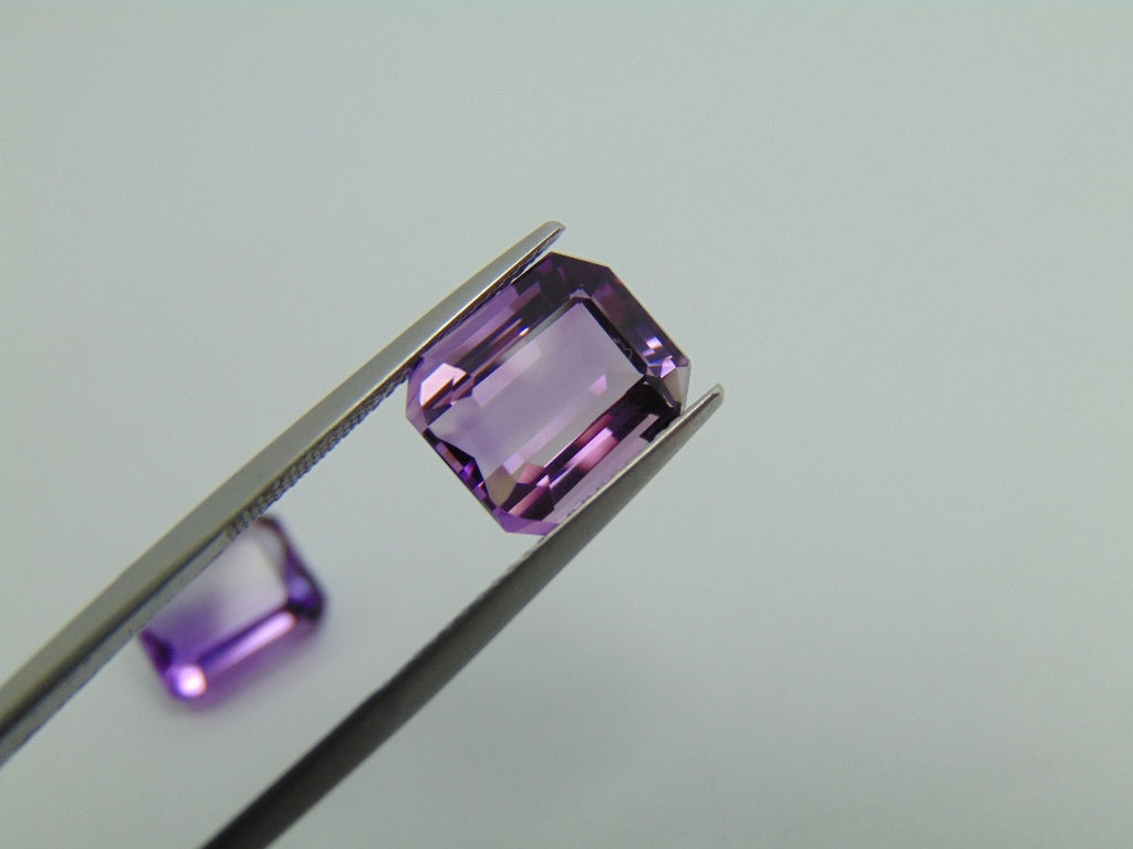 9.60cts Amethyst (Pair)