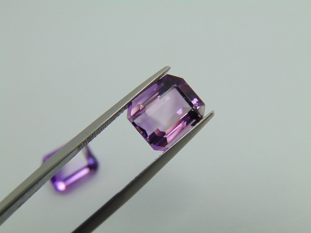 9.60cts Amethyst (Pair)