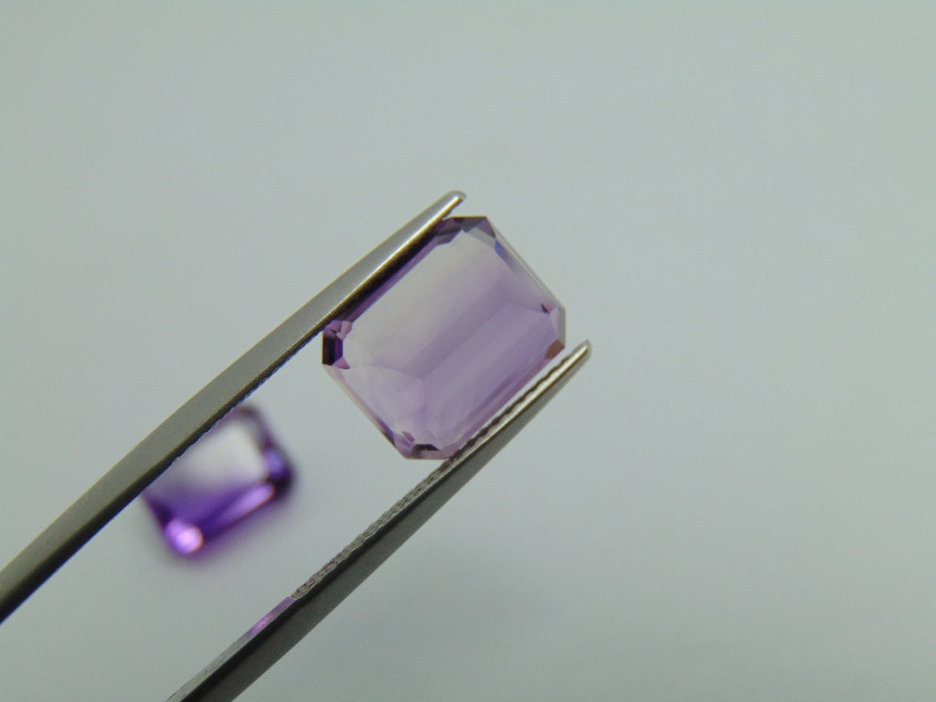 9.60cts Amethyst (Pair)