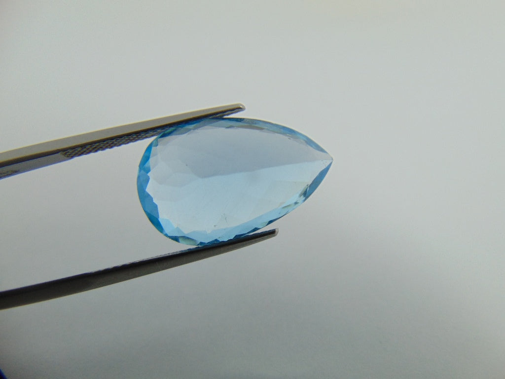 17.30ct Topaz Blue Swiss 21x13mm