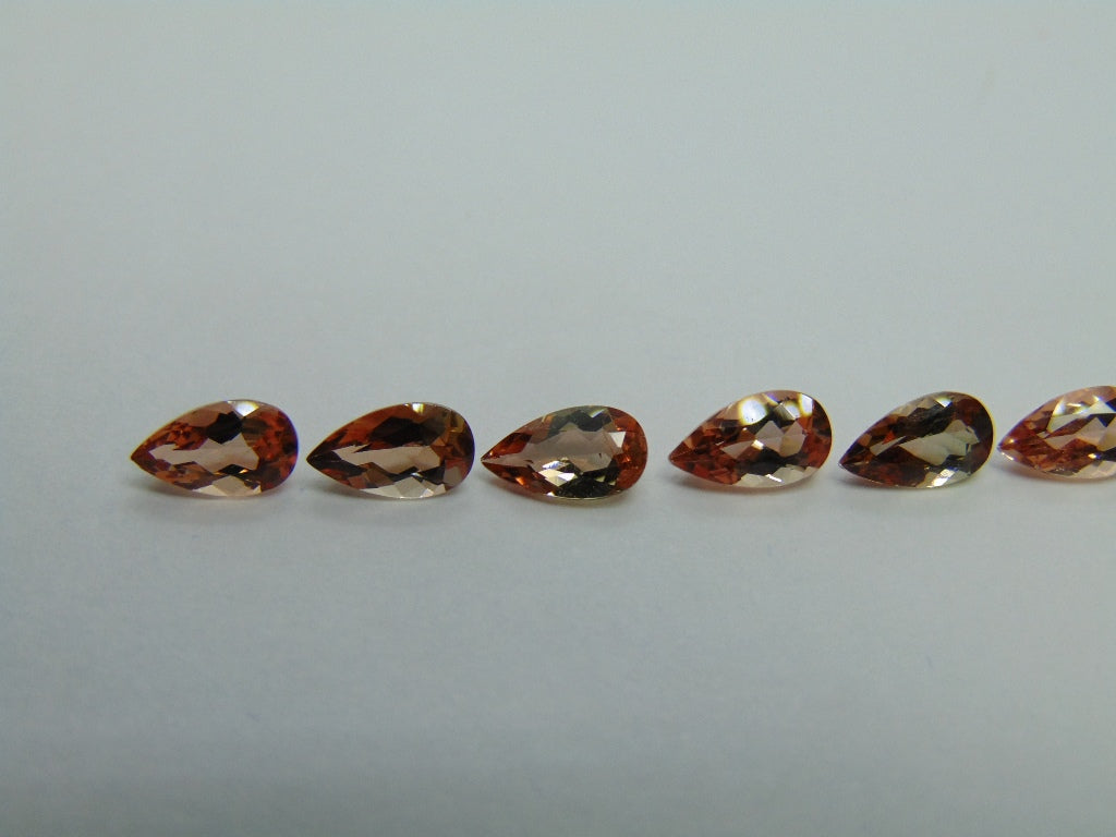 4.44ct Andalusites 7x4mm