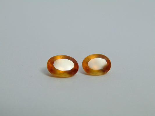 5.09ct Spessartite 9.5x7mm 10x7mm