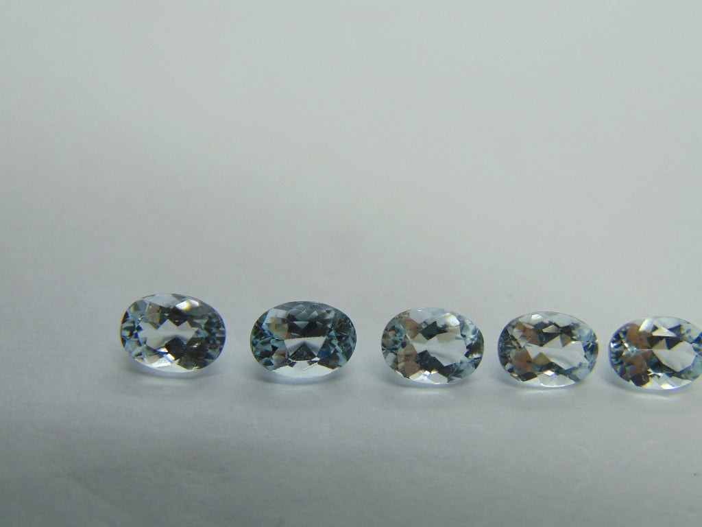 4.90ct Aquamarine Calibrated 7x5mm