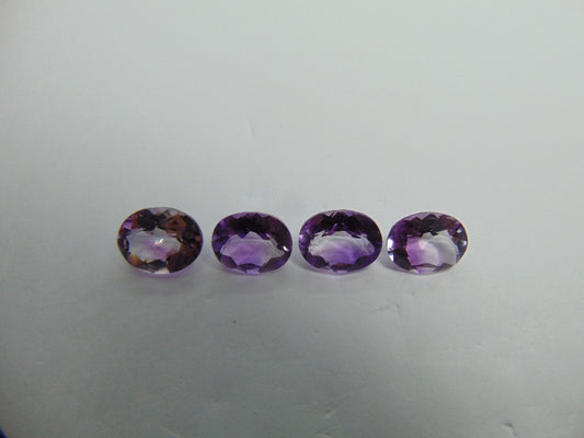 12.55ct Amethyst With Stain