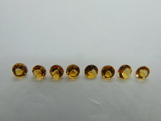 6.50ct Citrine Calibrated 6mm