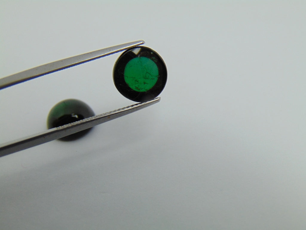 10.70ct Tourmaline Cabochon 10mm 11mm