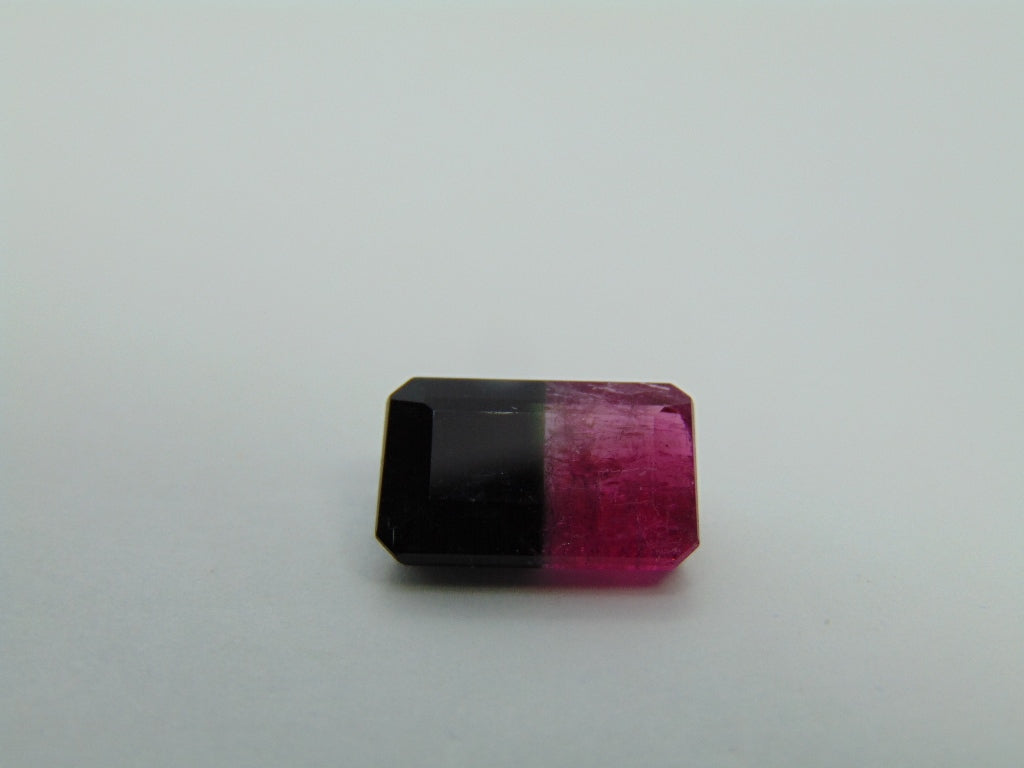 6.65ct Tourmaline Bicolor 14x9mm