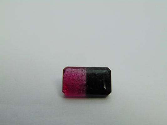 6.65ct Tourmaline Bicolor 14x9mm