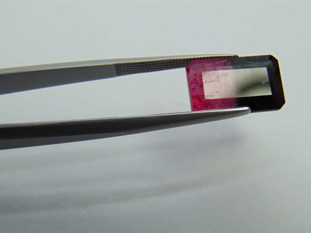 6.65ct Tourmaline Bicolor 14x9mm