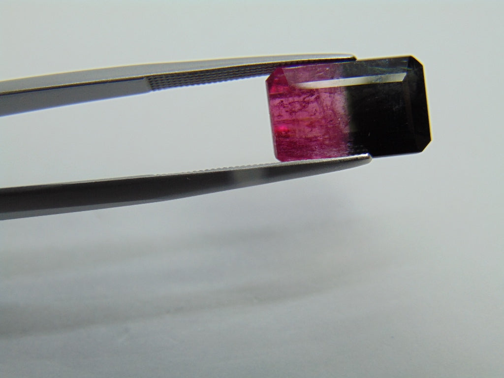 6.65ct Tourmaline Bicolor 14x9mm
