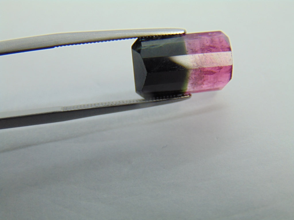 6.65ct Tourmaline Bicolor 14x9mm