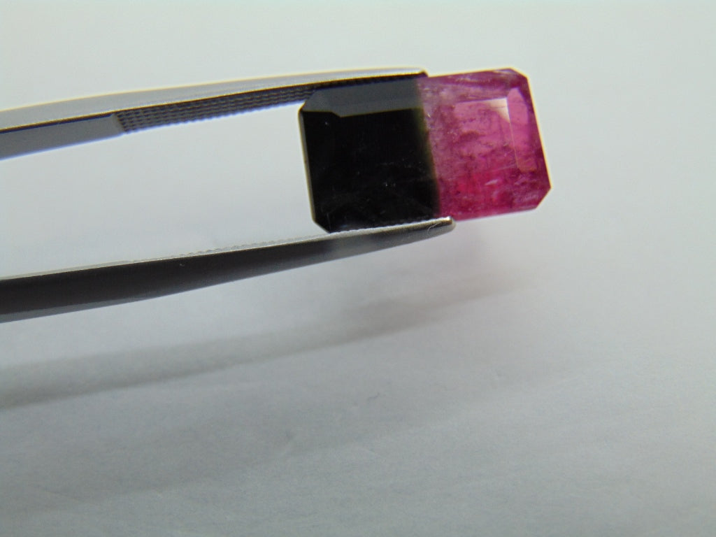 6.65ct Tourmaline Bicolor 14x9mm