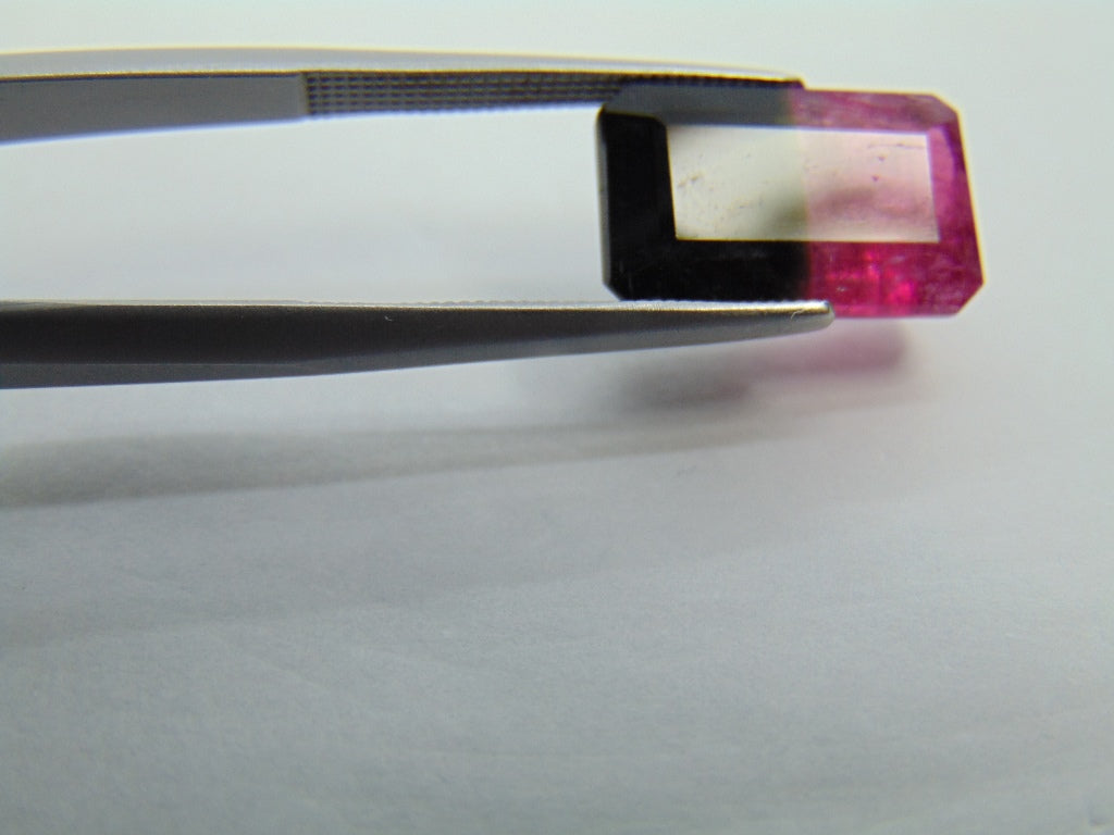 6.65ct Tourmaline Bicolor 14x9mm