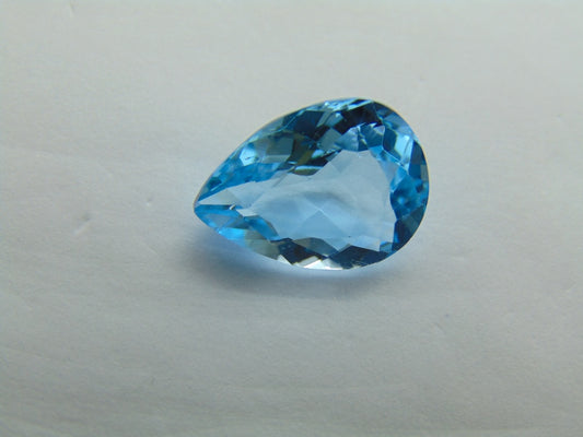 7.58ct Topaz Blue Swiss 15x11mm