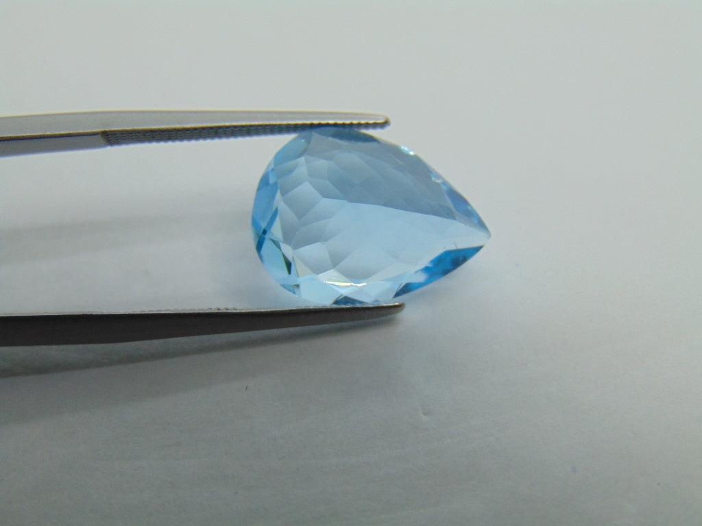 7.58ct Topaz Blue Swiss 15x11mm