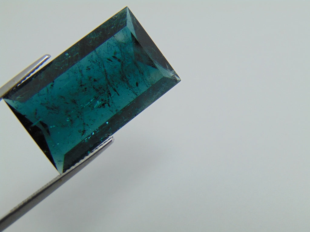 21.20ct Tourmaline blue 24x14mm