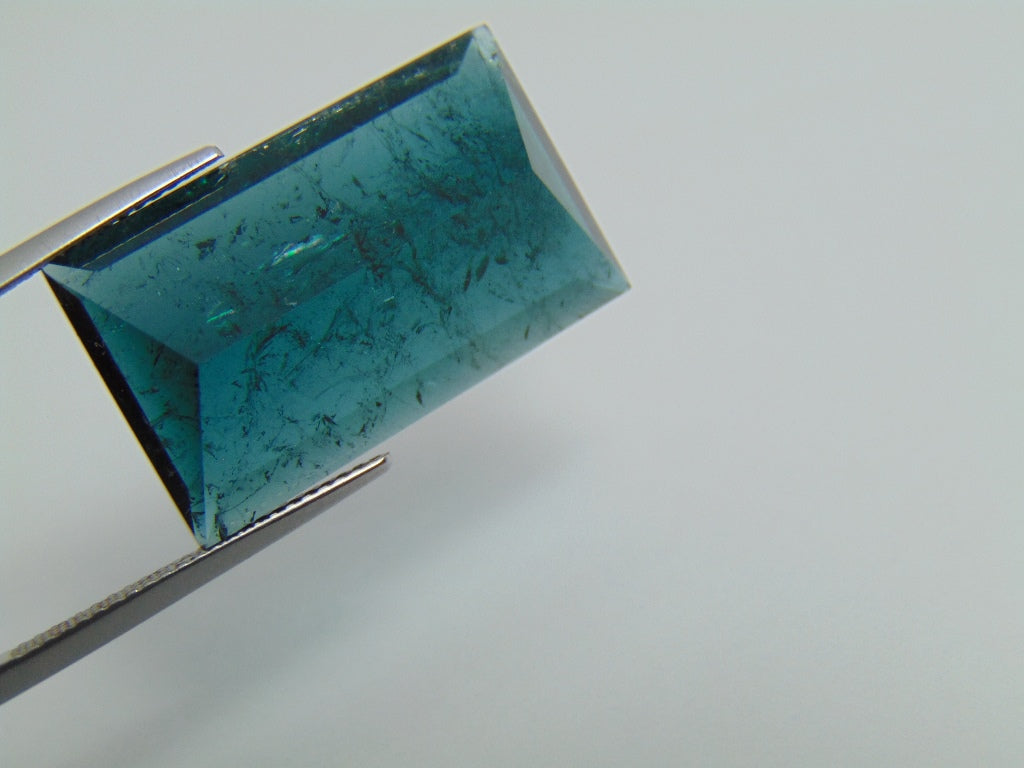 21.20ct Tourmaline blue 24x14mm